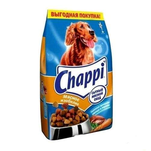 Корм для собак Chappi Чаппи (Chappi): МЯСНОЕ ИЗОБИЛИЕ с овощами и травами