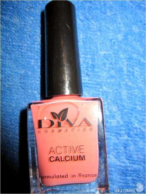 Лак для ногтей Diva cosmetics Active calcium