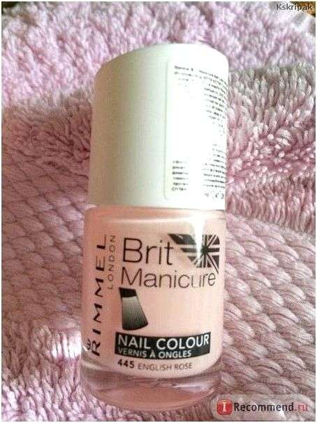 Лак для ногтей Rimmel Brit Manicure Nail Colour