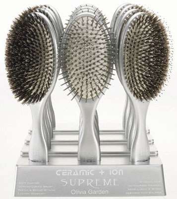 Щетка для волос Olivia Garden Ceramic + ion SUPREME COMBO (массажная)
