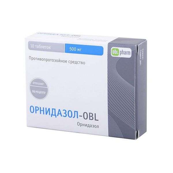 Таблетки Оболенское ФП Орнидазол-OBL - Обзоры и отзывы