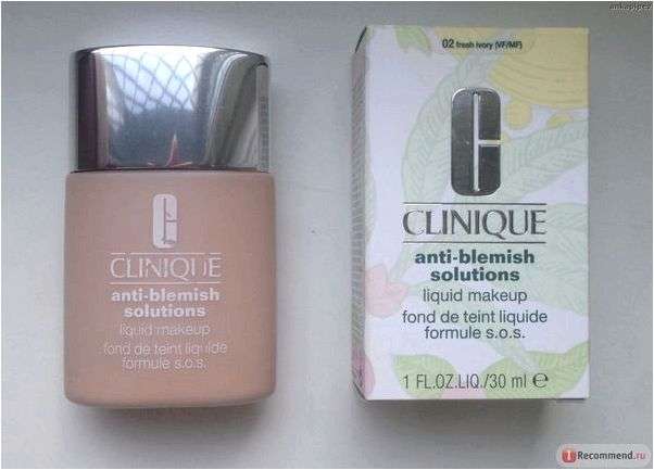 Тональный крем CLINIQUE для проблемной кожи Anti-Blemish Solutions Liquid Makeup