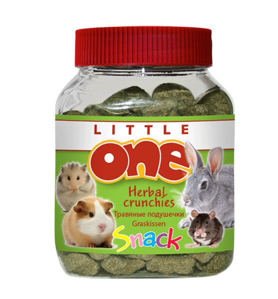 Травяные подушечки Little One Herbal Crunchies Snack