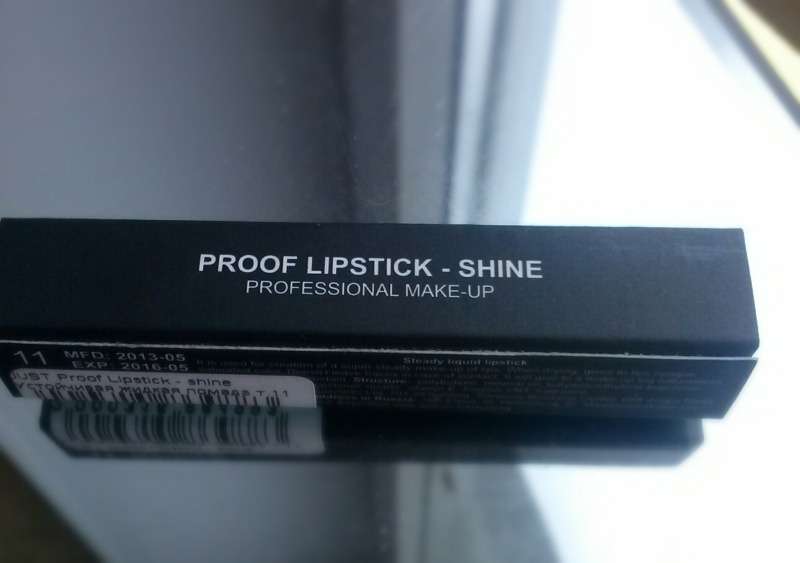 Жидкая губная помада Just make up Proof Lipstick - Shine
